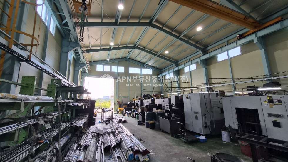 부산 강서구 녹산동 신축급공장 크레인3톤 층고9m 전기90kw 매매 매물번호 19971 사진 4