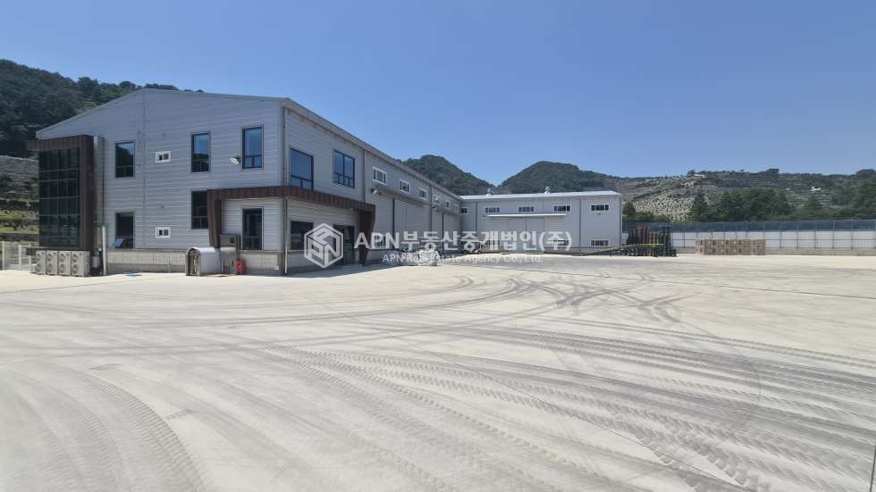 경남 창원진해구 제덕동 포장된 야드 넓은 창고 야적장 매매 매물번호 21254 사진 2