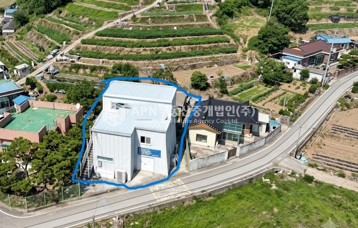 경남 진주시 내동면 삼계리 내동면 양옥마을회관 앞 2종근생 2층 제조업, 사무실 활용 월세 매물번호 21335 사진 1