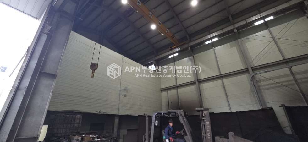경남 김해시 한림면 명동리 한림면 명동리 공장매매 /자원순환시설 /공장동 2개/ 호이스트 5톤 3개 매매 매물번호 21790 사진 2