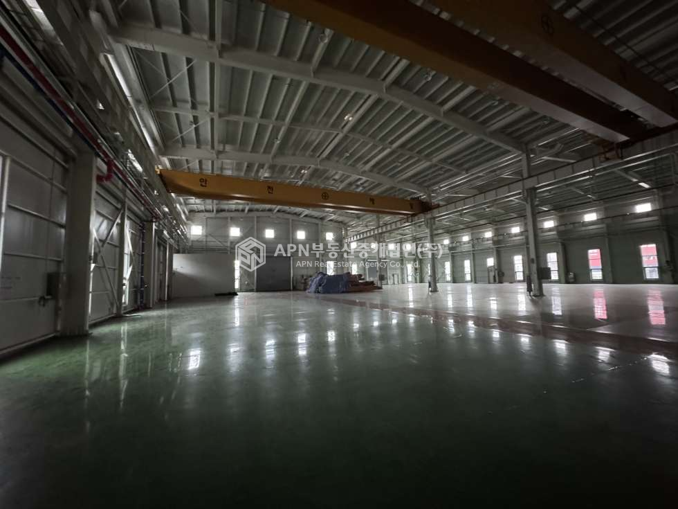 대구 달성군 유가읍 상리 C동 호이스트 더블 10톤 4대, 더블 5톤2대, 전력 900KW, 층고 13M, 추레라 진입 가능연면적3254평 매매 매물번호 17871 사진 16
